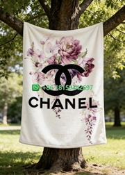 Chanel Throw Blankets